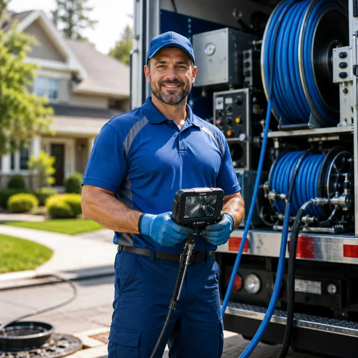Local outdoor drain cleaning specialists in Somerville, OH